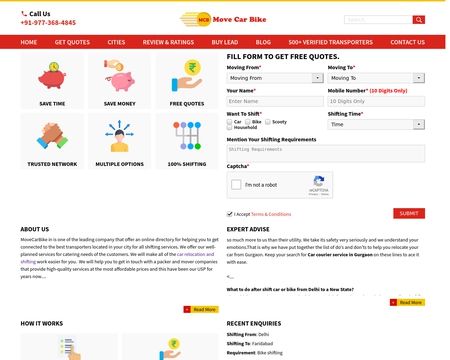 website thubmnail of Move Car Bike