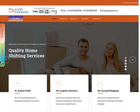 website thubmnail of Moversags.site