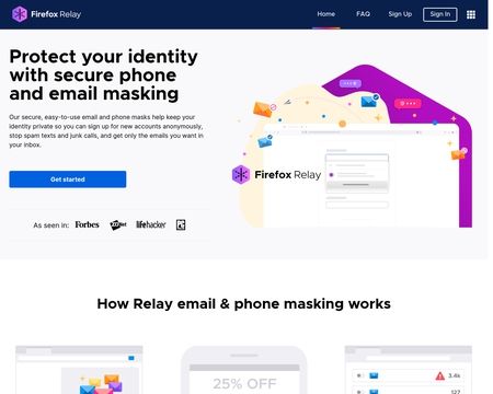 website thubmnail of Mozmail