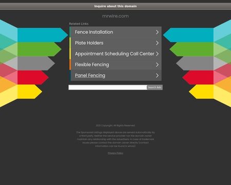 website thubmnail of Mrwire