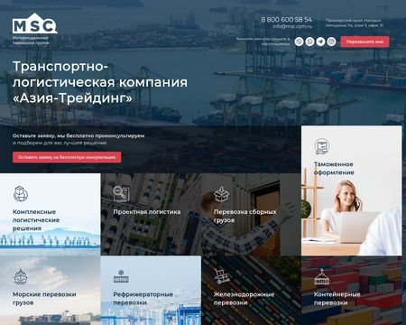 website thubmnail of Msc.com.ru
