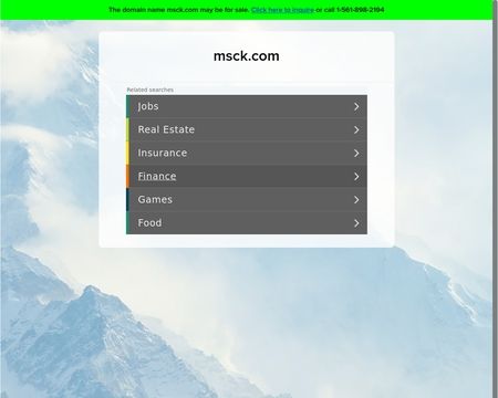 website thubmnail of Msck