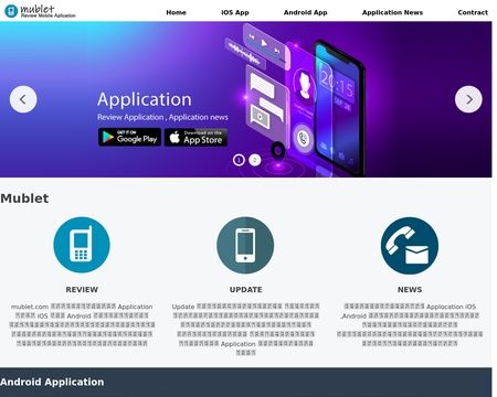 website thubmnail of Mublet