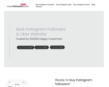 website thubmnail of Muchfollowers