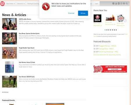 website thubmnail of MudRunGuide