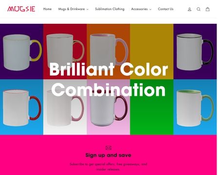 website thubmnail of Mugsie
