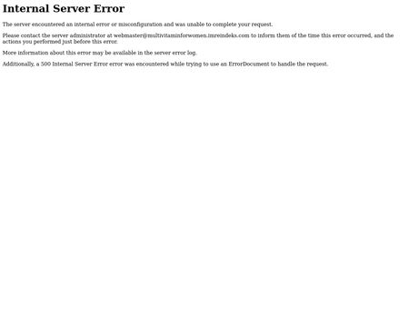 website thubmnail of Multivitaminforwomen