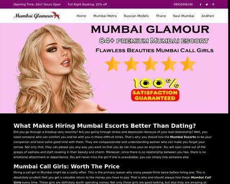 website thubmnail of Mumbaiglamour