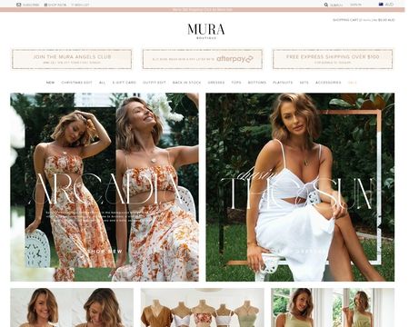 website thubmnail of Mura Boutique