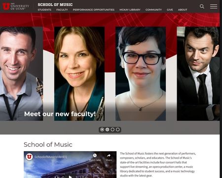 The University Of Utah School Of Music