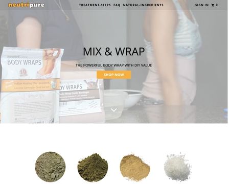 website thubmnail of Neutri Pure