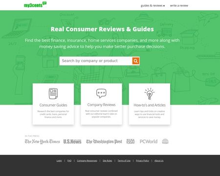 website thubmnail of My3Cents