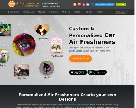 website thubmnail of My Air Freshener