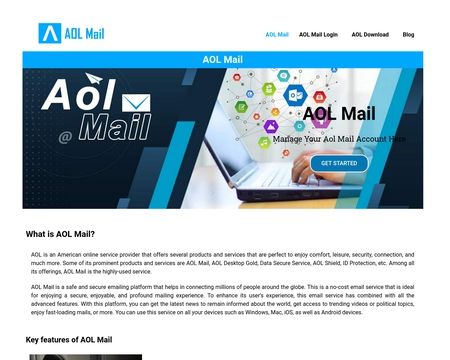 website thubmnail of Myaolmailx