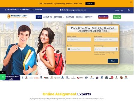 My Assignment Experts