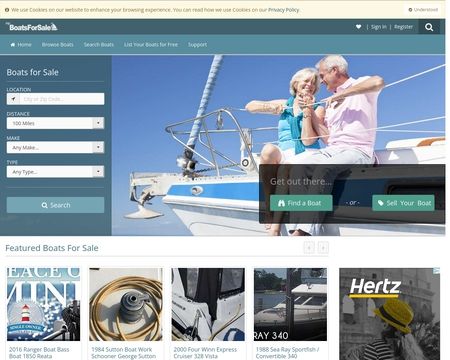 website thubmnail of Myboatsforsale