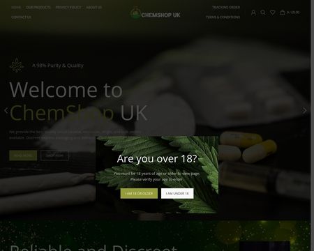 website thubmnail of Mychemshop.co.uk