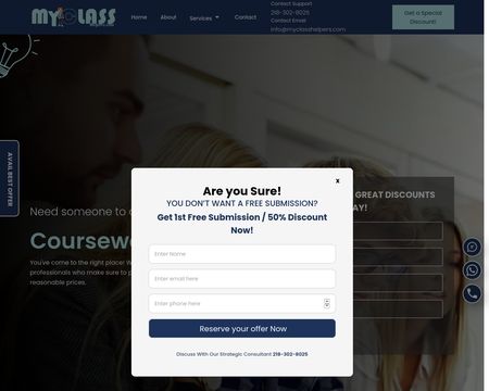 website thubmnail of My Class Helpers