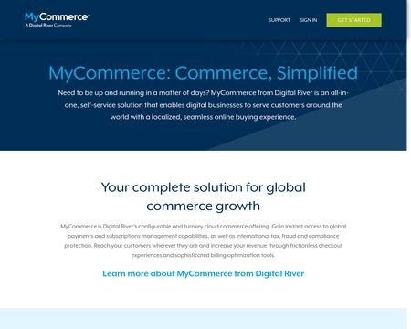website thubmnail of MyCommerce