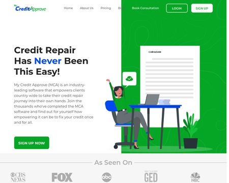 website thubmnail of Credit Approve, LLC