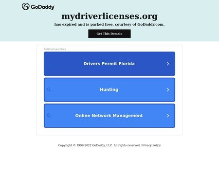 website thubmnail of MyDriverLicenses.org