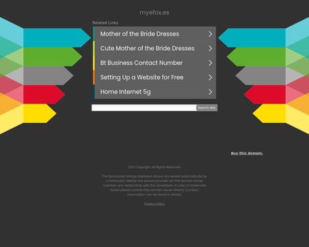 website thubmnail of Myefox.es