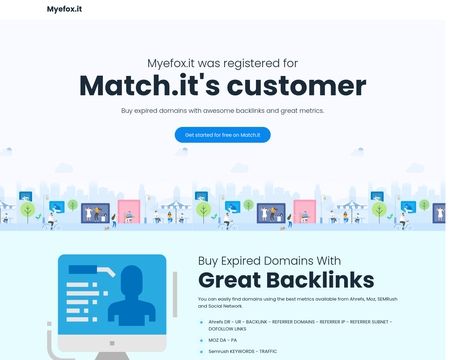 website thubmnail of Myefox.it