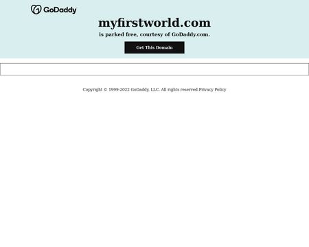 website thubmnail of MyFirstWorld