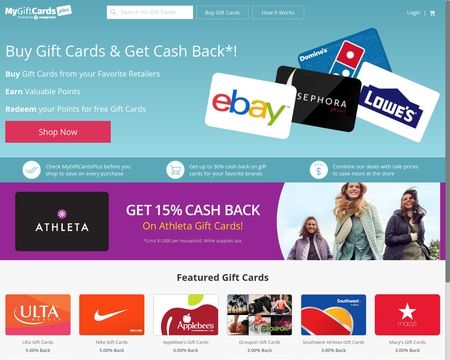 website thubmnail of GiftCardsPlus
