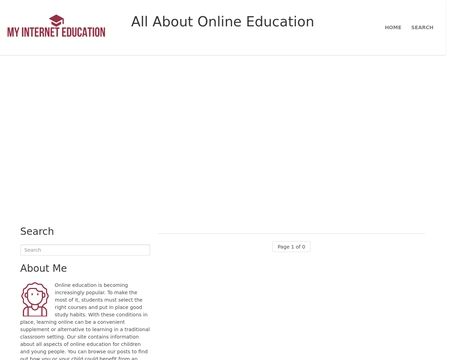 website thubmnail of Myinterneteducation