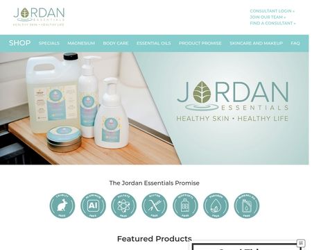 website thubmnail of Jordan Essentials