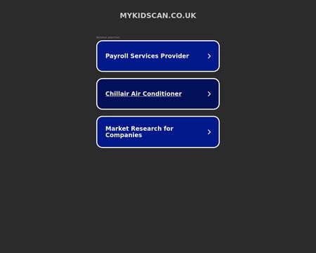 website thubmnail of Mykidscan.co.uk