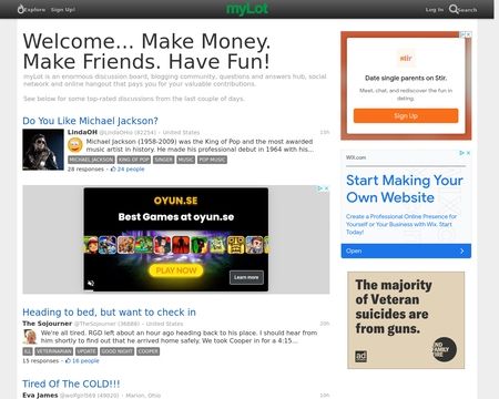 website thubmnail of myLot