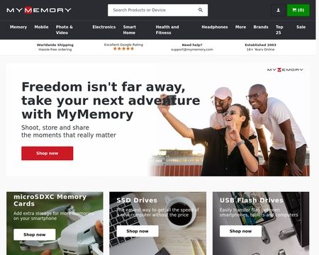 website thubmnail of MyMemory
