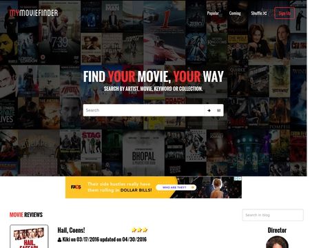 website thubmnail of My Movie Finder
