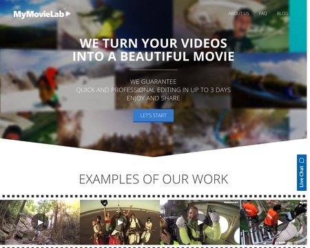 website thubmnail of MyMovieLab