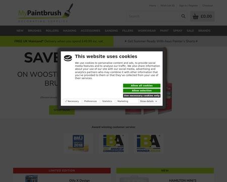 website thubmnail of MyPaintbrush