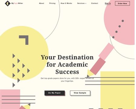 website thubmnail of MyPaperWriter