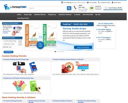 website thubmnail of MyParkingPermit