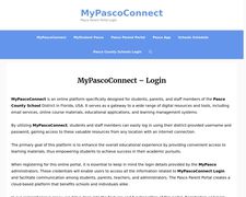 Thumbnail of Mypascoconnect.onl