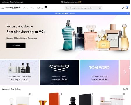 website thubmnail of MyPerfumeSamples