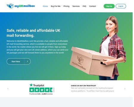 website thubmnail of MyUKMailbox