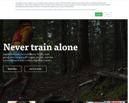 website thubmnail of Myzone