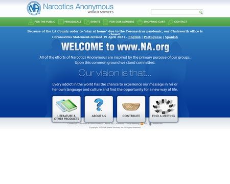 website thubmnail of Na.org