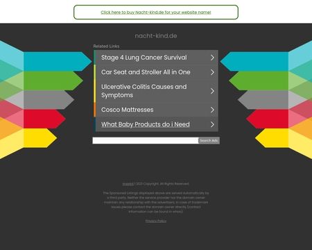 website thubmnail of Nacht-kind.de