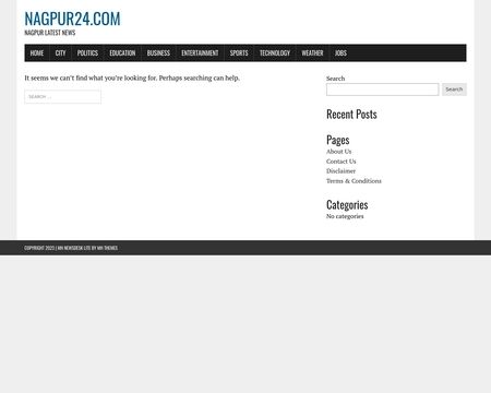 website thubmnail of Nagpur24