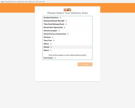 website thubmnail of Naivas.co.ke