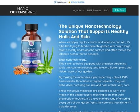 website thubmnail of Nanodefensepro24