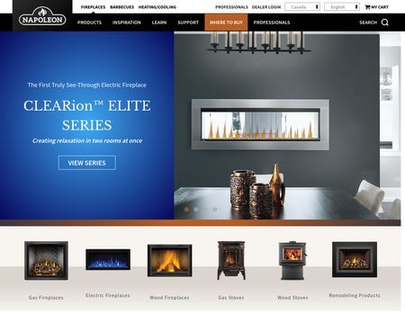 website thubmnail of NapoleonFireplaces