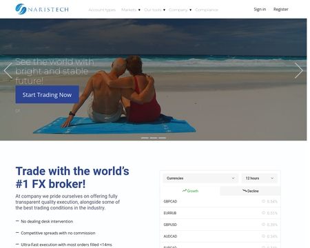 website thubmnail of Naristech